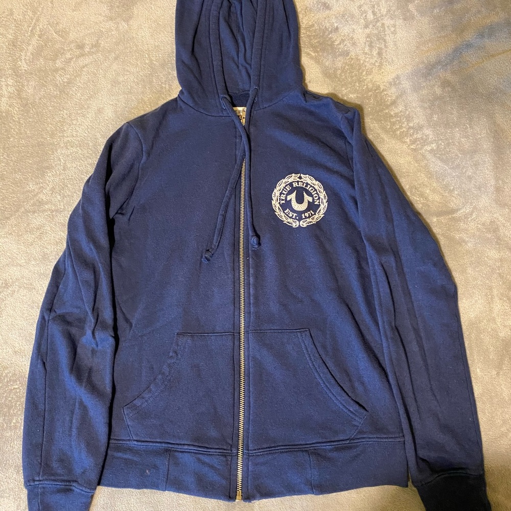 True religion sweat jacket